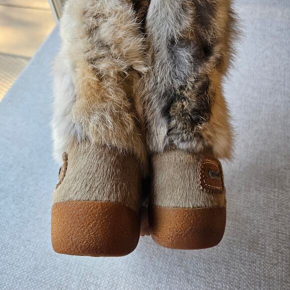 Pajar Genuine Fur Quality Premium Winter Boots Rabbit Fur Deer Hair Size 40 - Picture 12 of 12